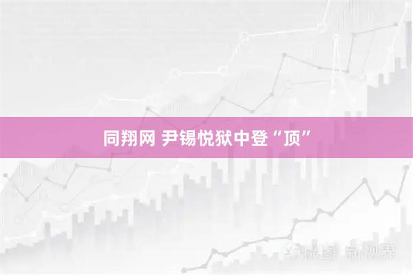 同翔网 尹锡悦狱中登“顶”